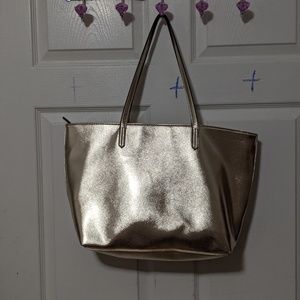 NY&Company Metallic Gold Purse